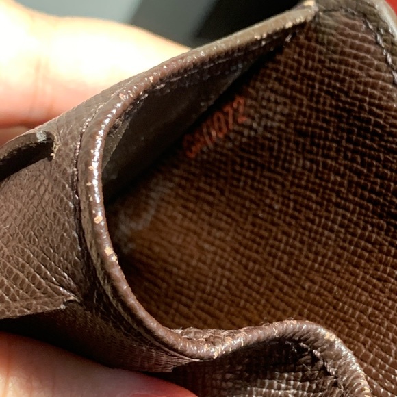 Louis vuitton compact wallet damier ebene - Picture 12 of 13